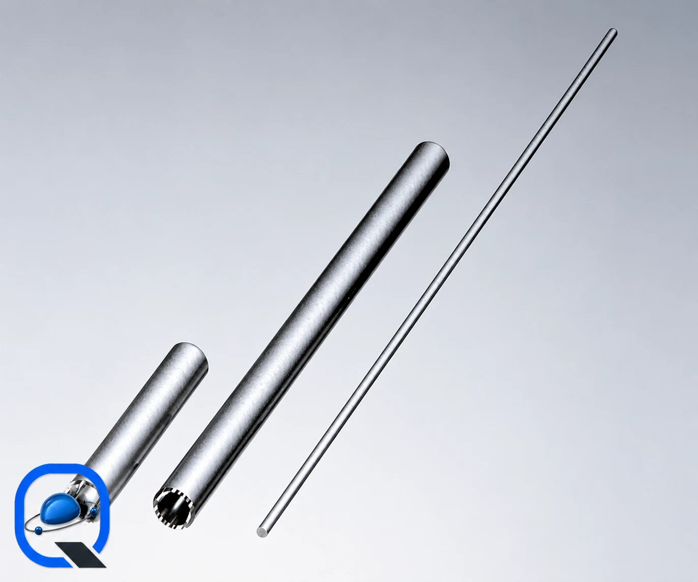 تصویر واقعی میله‌ها و کابل‌های لایت‌گاید فیبر نوری (Rigid & Flexible Fiber Optic Light Guides) برای باکس قطعات سایت قطعه پیچ